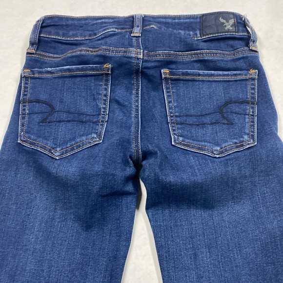 Women’s American Eagle Outfitters brand Jeans Super Stretch Jegging AEO denim 00 - Picture 2 of 7